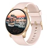 Smart Watch for Men Women, 1.38'' Smart Watches (Answer/Make Call), Fitness Tracker with Heart Rate/Sleep Monitor, IP68 Waterproof Activity Tracker, Pedometer for Android iOS(Rose Gold)