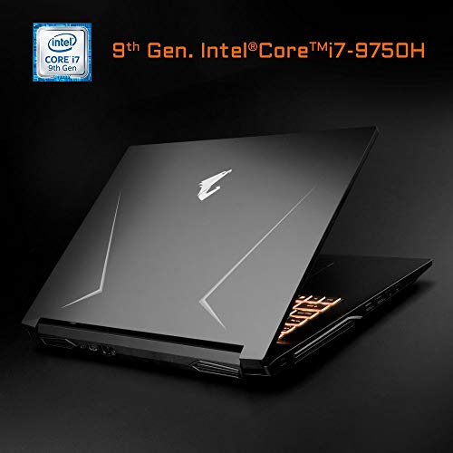 Image of GIGABYTE AORUS 7 WA-7US1130SH 17 inch Thin Bezel LG 144Hz FHD IPS LCD, i7-9750H, NVIDIA GeForce RTX2060, Samsung 16GB RAM, M.2 PCIe NVMe 512GB SSD, RGB Keyboard, Win10 Home, Ultra Slim Gaming Laptop