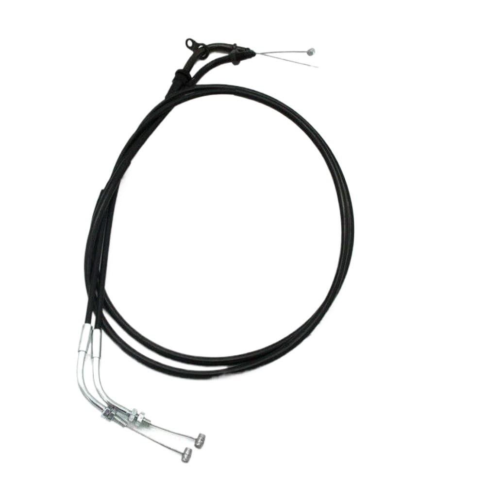 Juego de cables de acero para control del acelerador de motocicleta, compatible con XVS1100 Drag 1999-2003 2005-2008 V Custom 1999-2011