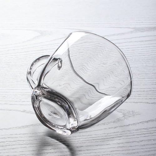 Image of Transparent Tea and Coffee Cup, Glass Cups, Clear Tea Cups Glass, (Set of 18) (18, 190 ML)