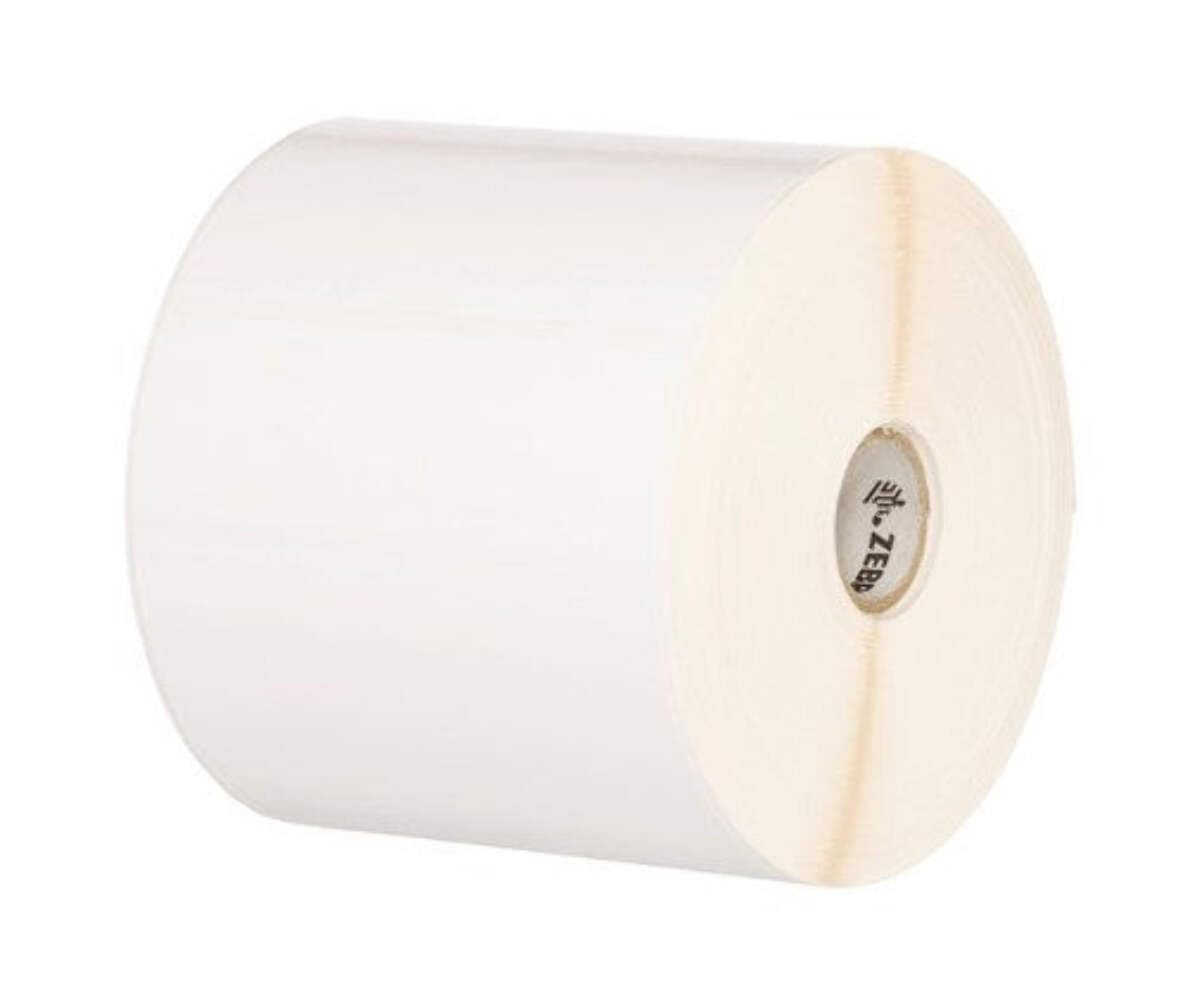 Z-Ultimate 3000T Weißes Premium-Gloss-Polyesteretikett (50,8 x 25,4 mm) mit permanentem Klebstoff – 12 Rollen x 2.580 Etiketten (880247-025D)