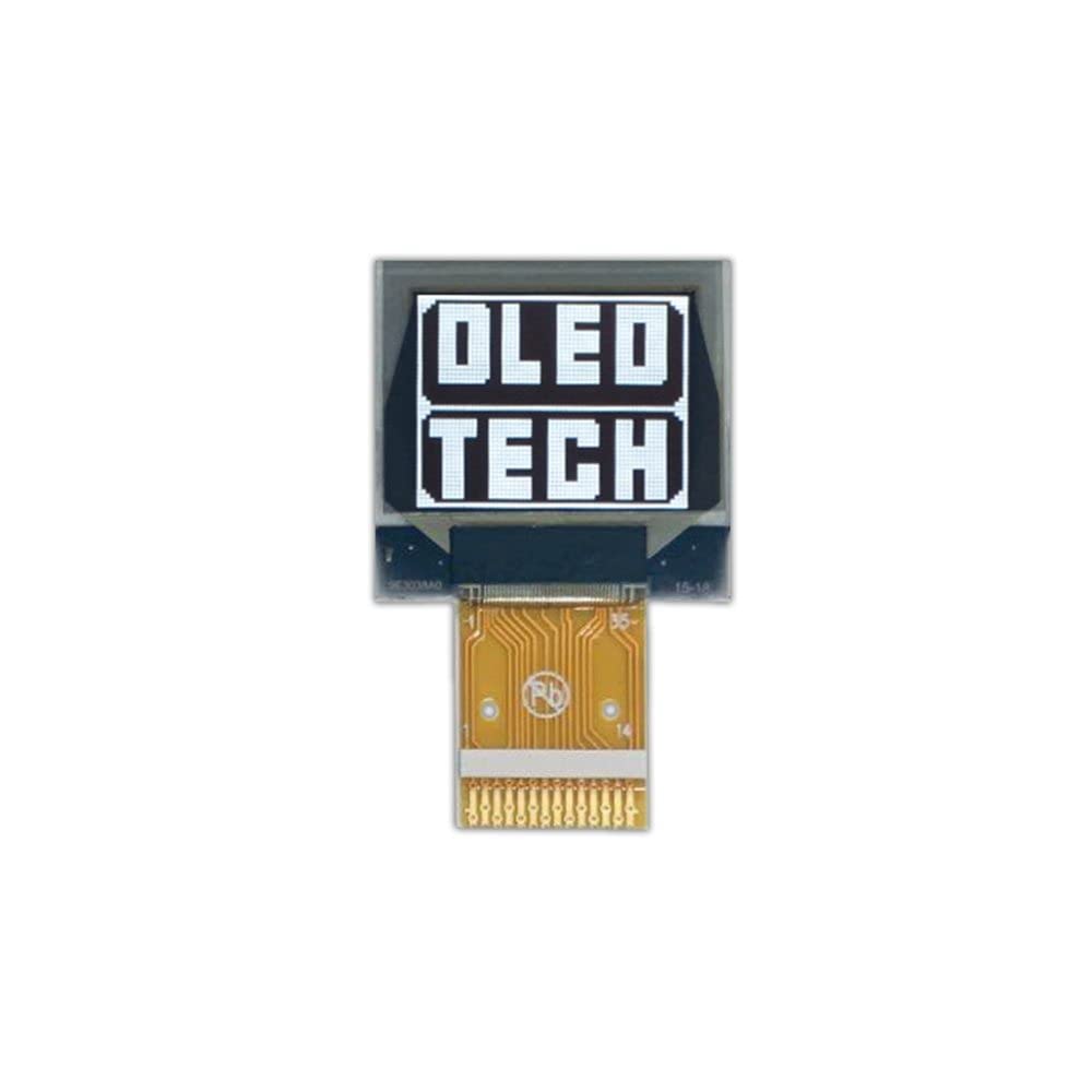 White 0.66 inch OLED Display 14pin Module ssd1317 64x48 0.66