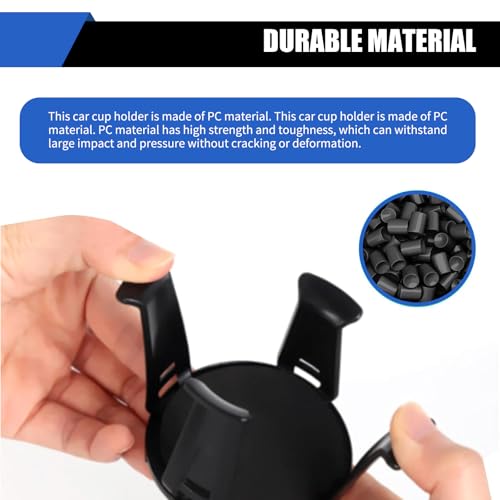 Adaptadores para portavasos de carro 2 piezas miniatura 3
