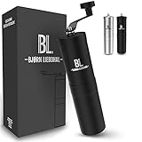 ✅ 𝐙𝐔𝐇𝐀𝐔𝐒𝐄 𝐔𝐍𝐃 𝐔𝐍𝐓𝐄𝐑𝐖𝐄𝐆𝐒 - Der hochwertig pulverbeschichtete 304er Edelstahl macht deinen Bjørn Liebdhal coffee grinder nicht nur zu einem echten Hingucker in deiner Küche, sondern auch sehr robust für deine Abenteuer und Ausflüge.