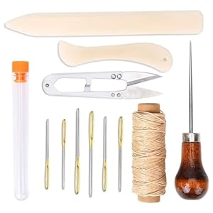 Tixqeaif Knochenordner-Set 00432 Buchbindewerkzeug