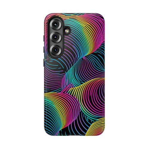Coque Samsung S25 Plus psychédélique coloré pour votre style quotidien
