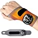 Handmassagegerät mit Wärmefunktion,Gerät Handgelenk Massagegerät,Kabelloses EMS Hand Massagegerät,wohltuende Entspannung von Handgelenk Hand,5 Modi 9 Stärke,Handschmerzen lindern,für Sport Hausarbeit