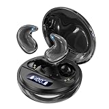 Acjohtin Sleep Earbuds Zero Pressure No Lights or Alerts, Tiny Hidden Earbuds for All Night Sleep