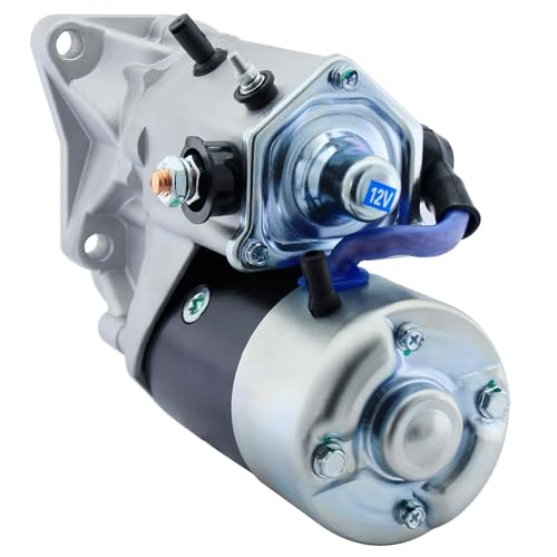 Image of Dodge Cummins Starter Replacement New for 1994-2002 Ram 2500 3500 5.9 L L6, 1994-on Cummins Diesl Engines B Series 5.9, 3921682 4746639 5016522AA R4741012 3604684NW 3604684RX 17548N D228080-2292 SND00