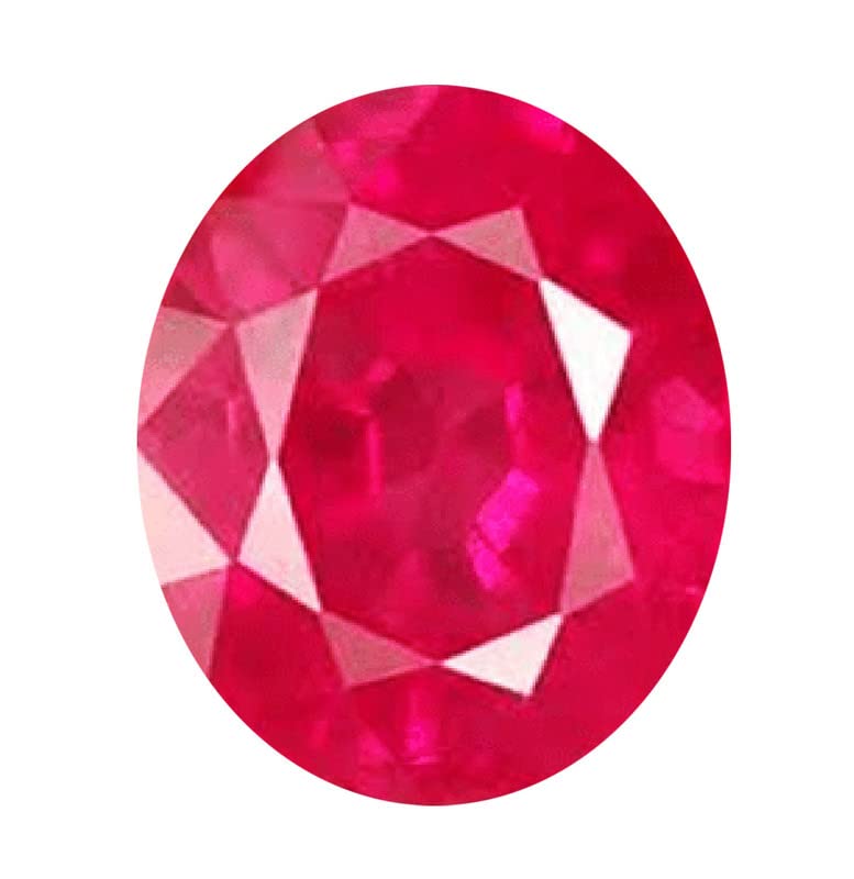 Rubis non chauffé 8,25 carats ratti véritable gemme naturelle unisexe pour création
