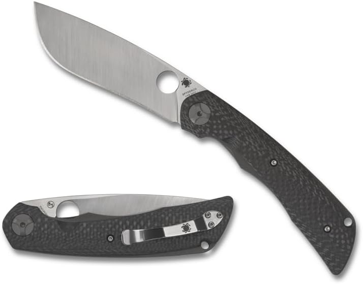 Spyderco Knives Sprint Run Subvert C239CFP Carbon Fiber and CPM-20CV Steel Pocket Knife