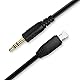 Pixel Fernauslöser-Anschlusskabel Klinke (Kabel, Verbindungskabel) 3,5mm S2 für Sony A99II A77II A68 A58 A7 A7II A7III A7R A7RII A7RIII A7S A7SII A6500