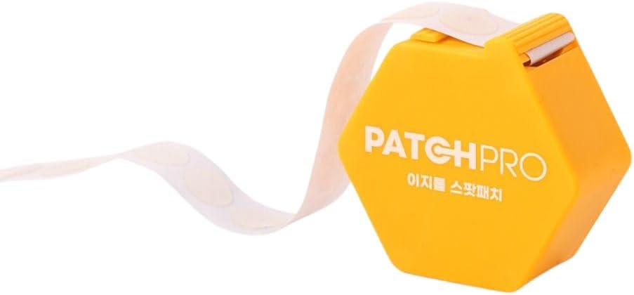 Easy Roll Spot Patch – Koreaanse huidverzorgingsdispenser, onzichtbare hydrocolloïde patches, duidelijk verminderde puistjes, onzichtbare huidafdekkingen (70 stuk)