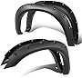 DNA Motoring WF-81007-MBK Pocket-Riveted Wheel Fender Flares Compatible with 10-18 Dodge Ram 2500 3500 76' 98' Fleetside Beds