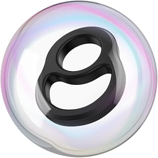 Male Washable and Reusable Black Silicone Fitness Ring Accessory -K+3