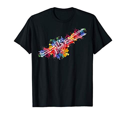 Drummer Drum Set Drumsticks T-Shirt