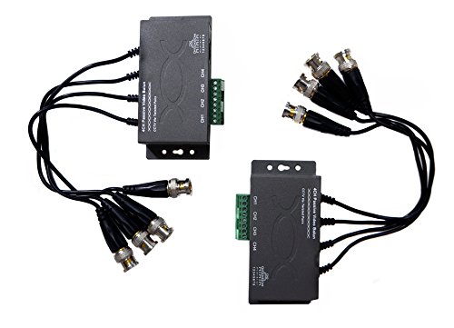 BNC4-C501 Passive 4 Channel Video Balun