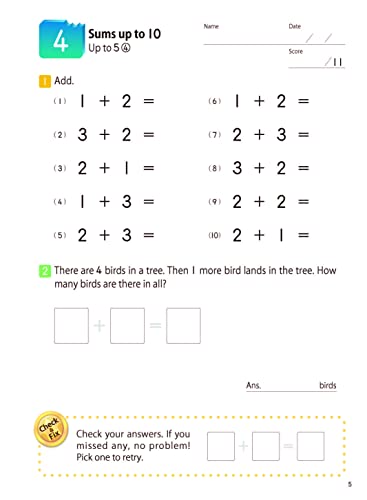 Kumon MathBites: Grade 1 Addition & Subtraction-Bite-Sized Practice, Big Results! - Image 5