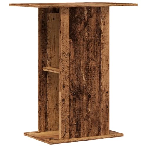 vidaXL Aquariumständer Altholz-Optik 36x60,5x72,5 cm Holzwerkstoff, Aquarienschrank, Aquarienunterschrank, Aquarienständer, Aquariumunterschrank