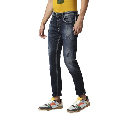 Image of Pepe Jeans Men's Tapered Vapour Fit Low Waist Jeans