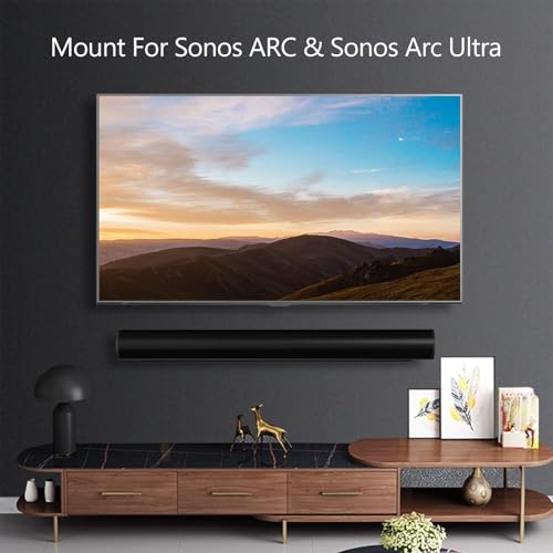 image for WALI Soundbar Mount for Sonos Arc and Sonos Arc Ultra - Sound bar Wall