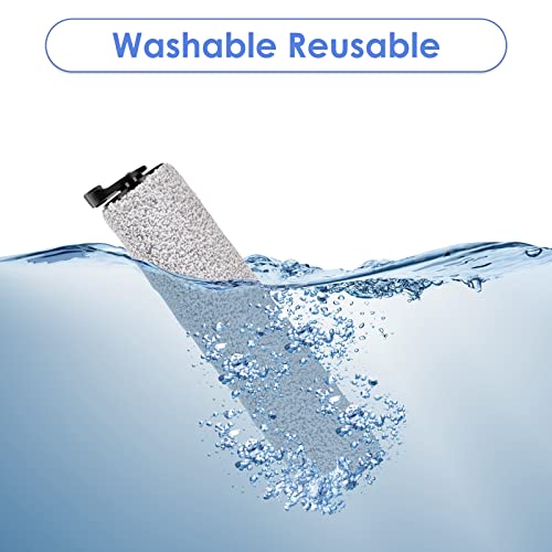 MIBUMIKI (2 Pieces) Replacement Brush Rollers Compatible With Tineco iFloor 3/ Floor One S3/ iFloor 2 Cordless Wet Dry Vacuum Cleaner, Replacement Parts Accessory Kit, 2 Brush Rollers