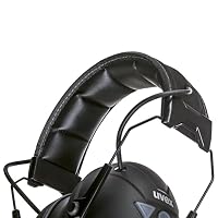 Uvex KX10 Gehörschutzkapsel faltbar SNR 30 dB – Kapselgehörschutz mit Memory Foam Dichtkissen, gepolstertem Kopfband & rutschhemmender Oberfläche – Ohrenschützer für Industrie, Bau & Handwerk – Ansicht 6