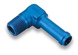 Earl's 984210ERL 90 Degree 5/8 in. Hose to 1/2 in. NPT Male Elbow
