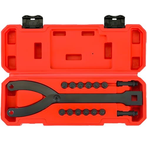 weyleity Variable Pin Spanner Wrench | 15 Pack Adjustable Cylinder Spanner Wrench Set with Pins 1/2