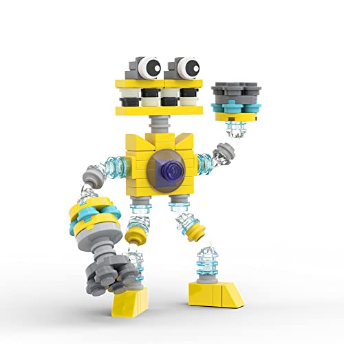 Vonado 7 In 1 Wubbox Monster Friends Building Kit, Singing Monsters Action Figure Toy Model, Cute Music Game Festival Toy, Suitable For Boys And Girls Birthday Gifts, New 2023 (599 Pcs), (M0659-23) #TOP3