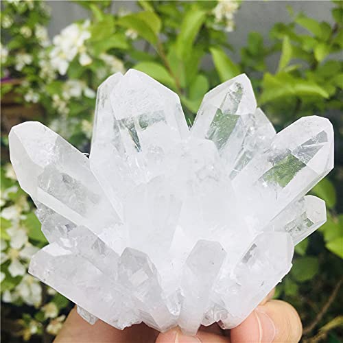 Kolekcje domowe Naturalne przezroczyste minerały kwarcowe do kamienia Wyposażenie domu Dekoracja Prezent (rozmiar: 300-400g) (rozmiar: 500-600g)
