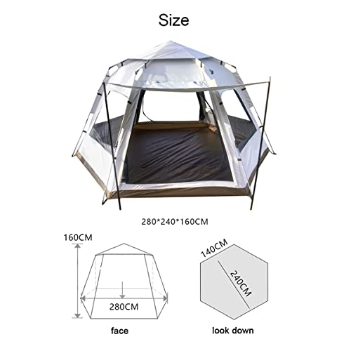 Carpa para 5-7 Personas, Montaje Rápido, con Bolsa miniatura 2