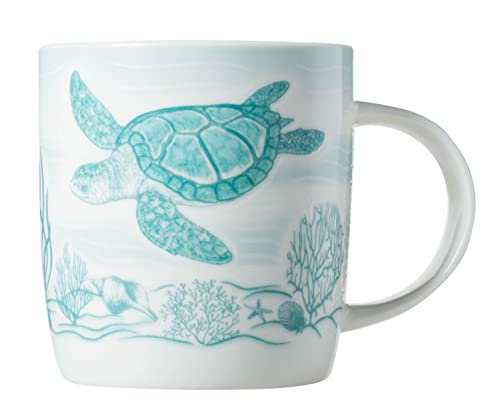 Mug Cape Shore New Bone China 14 oz color Turtle miniatura 1