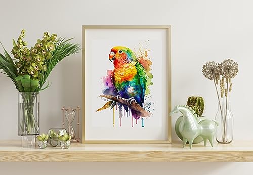 Image of Moohue Stamped Cross Stitch Kits for Adults Beginners Animal Bird Counted Cross Stitch Kits for Adults Advanced 14 Count (Animal 9)