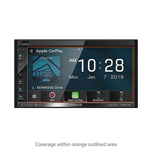 Protector de Pantalla BoxWave para Kenwood DNR476S - Pack 2 miniatura 3