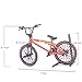 Ailejia Mini Diecast Finger Bike Extreme Sports Toy BMX Finger Bicycle Toys Game Set for Kids and Adults, Metal Bike Model Collections Decoration (BMX Red)