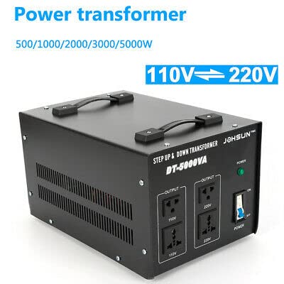 Transformador de tensión convertidor de voltaje Step Up/Down, 4000 W, 110 V y 220 V, convertidor de corriente para máquina