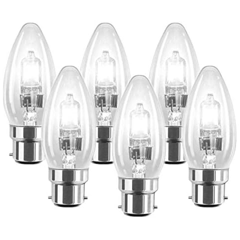 28W BC B22 Clear Candle Light Bulbs Cover
