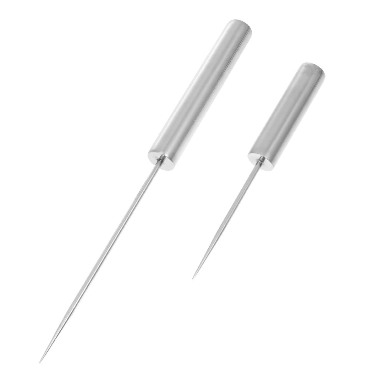 2pezzi Ghiaccio Tritaghiaccio in Acciaio Inossidabile Strumento per Rompere Ghiaccio Tritaghiaccio Robusto e Durevole Facile da Usare e Riporre