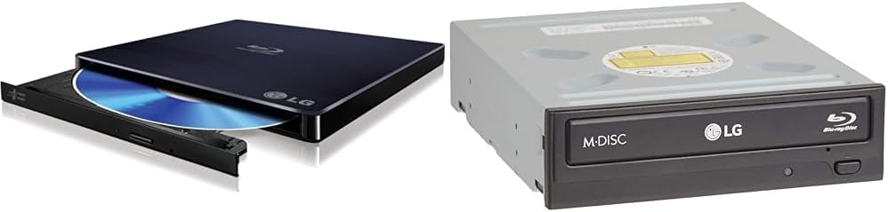 LG Electronics LG BDXL Drive - External, PC, usb, Black (WP50NB40)