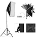 YICOE Softbox Lighting Kit Photography Photo Studio Equipment Continuous Lighting System with 5700K Energy Saving Light Bulb for Portraits Fashion Advertising Photo Shooting YouTube Video