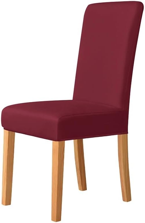 GUYANA Fundas para silla de comedor, 1 pieza, funda elástica para silla de comedor, adecuada para cocina y sala de estar, Forros para Sillas de