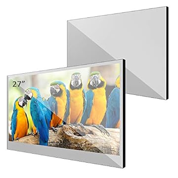 elecsung TV espelhada inteligente de 68.6 cm para banheiro IP66 à prova d'água com sintonizador HDTV integrado (ATSC) e Wi-Fi e Bluetooth (sistema Android 11.0)