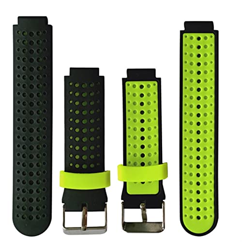 Correas para Garmin Forerunner 235 silicona antialérgica para solucionar roturas 1