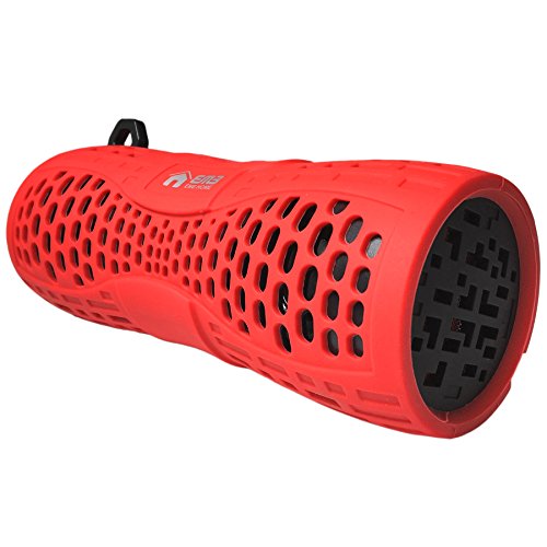 Emb Es900Bt Water Resistant Super Loud Portable Bluetooth Speaker (Red) #TOP3