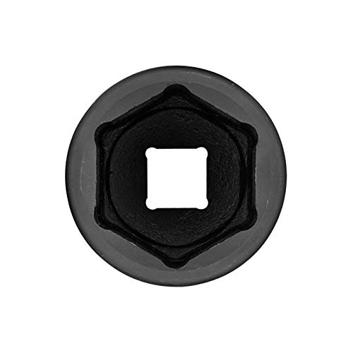 Image of Jetech 3 /4 Inch Drive 48mm Deep Impact Socket, Metric, Heat-Treated Chrome Molybdenum Alloy Steel (Cr-Mo), 6-Point Design for Extended Reach on Heavy-Duty Applications