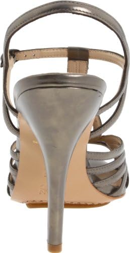 Joan & David Women's Mimo Ankle-Strap Sandal, Pewter, 8.5 M | Image 2