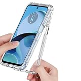 Pełna ochrona zawiasów Przezroczysta obudowa do Motorola Moto G14, odporna na zarysowania, cienka obudowa do telefonu Motorola Moto G14