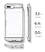 Spigen Crystal Wallet Designed for Apple iPhone 7 Plus Case (2016) / Designed for iPhone 8 Plus Case (2017) - Jet White