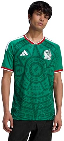 adidas Mens Mexico 26 Home Replica Jersey